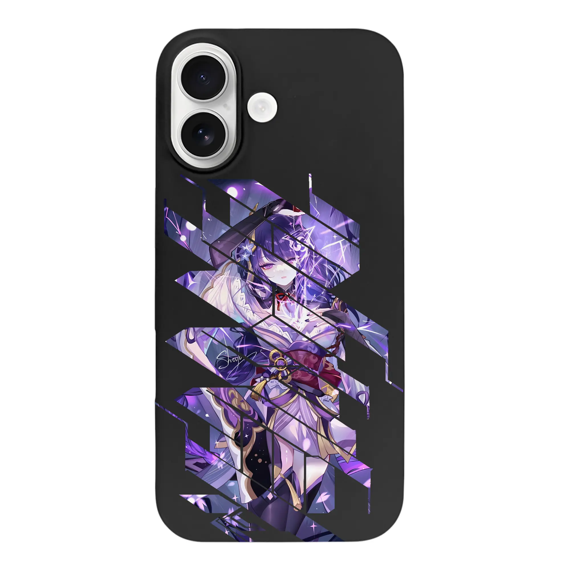 原 神 グッズ 雷電将軍 - iPhone 17 シリーズ シリコンケース 薄型 耐衝撃 指紋防止 ソフトタッチカバー 精密フィット 傷防止 保護ケース iPhone 17/17 Air/17 Pro/17 Pro Max 対応